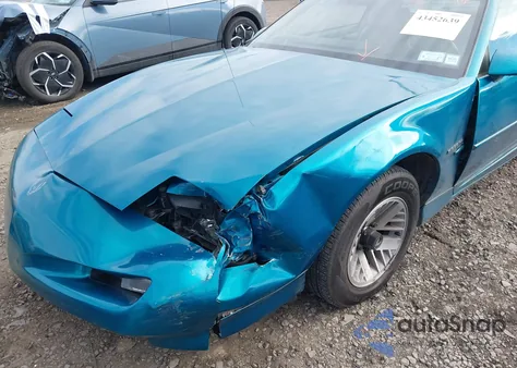 1992 Pontiac Firebird Formula из США, поврежденный, VIN 1G2FS23E7NL226294